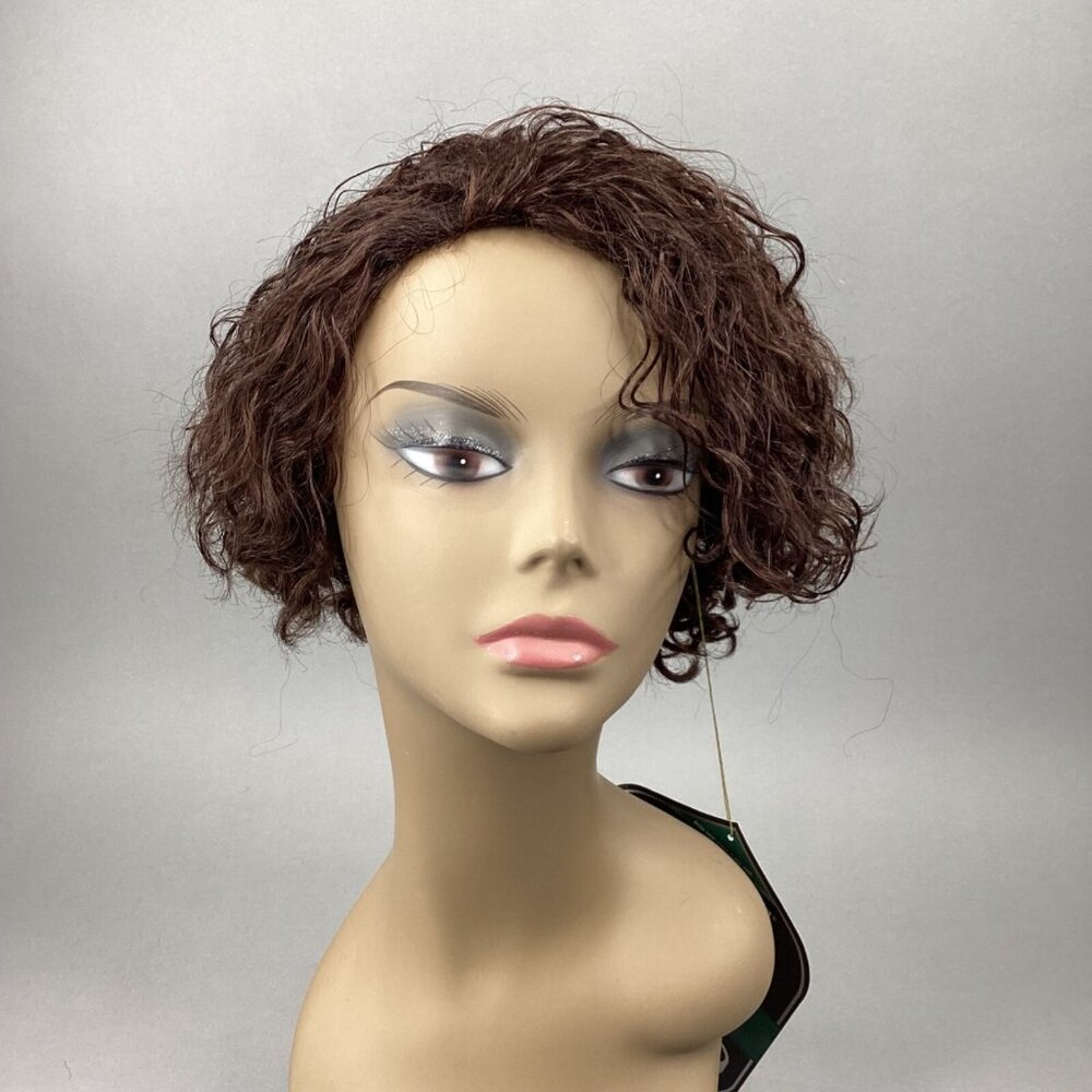 Brown Short Curly Women's Wig - Unbranded "Wanda"